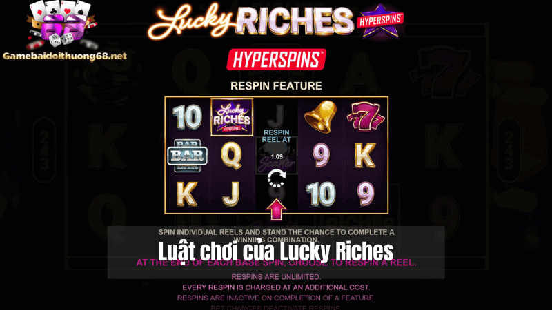 luật chơi Lucky Riches